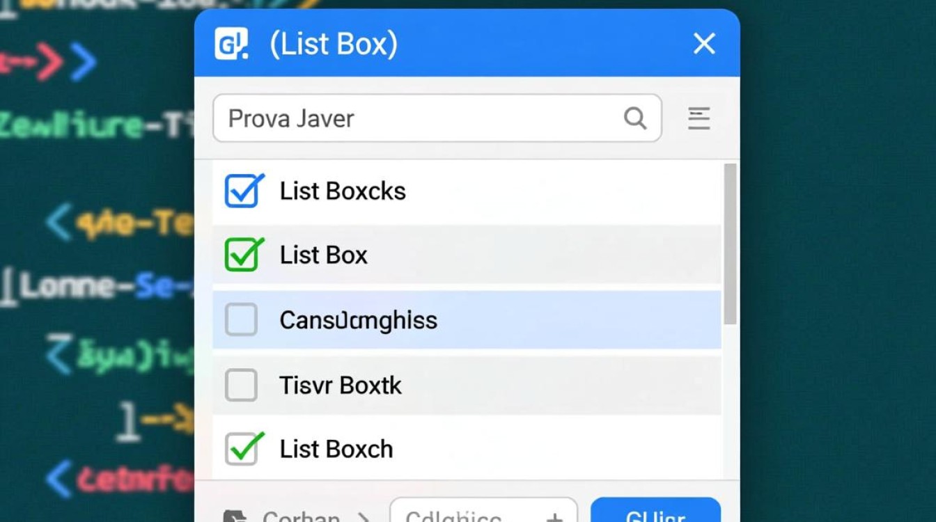 Java如何创建列表框?新手入门详细步骤解析 Java如何创建列表框?新手入门详细步骤解析