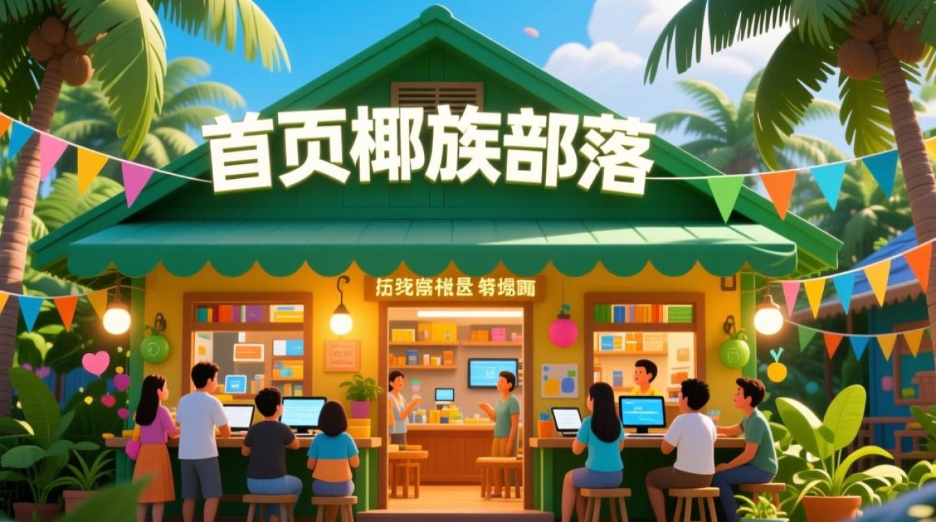 首页椰族部落永久域名是什么？-好主机测评网