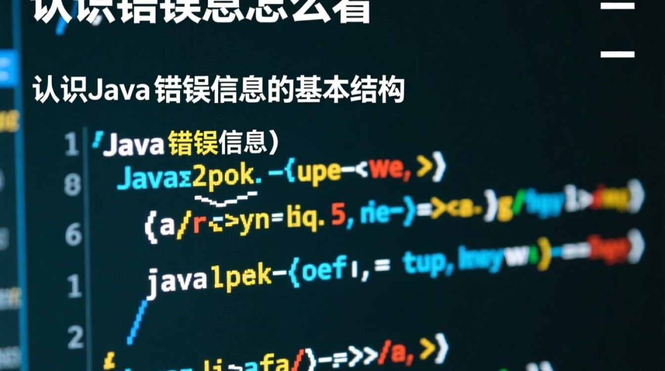 Java报错信息怎么看？新手如何快速定位错误原因？