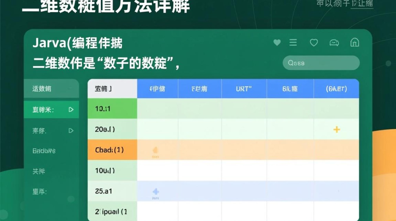 java二维数组如何正确赋值?新手必看入门指南-好主机测评网