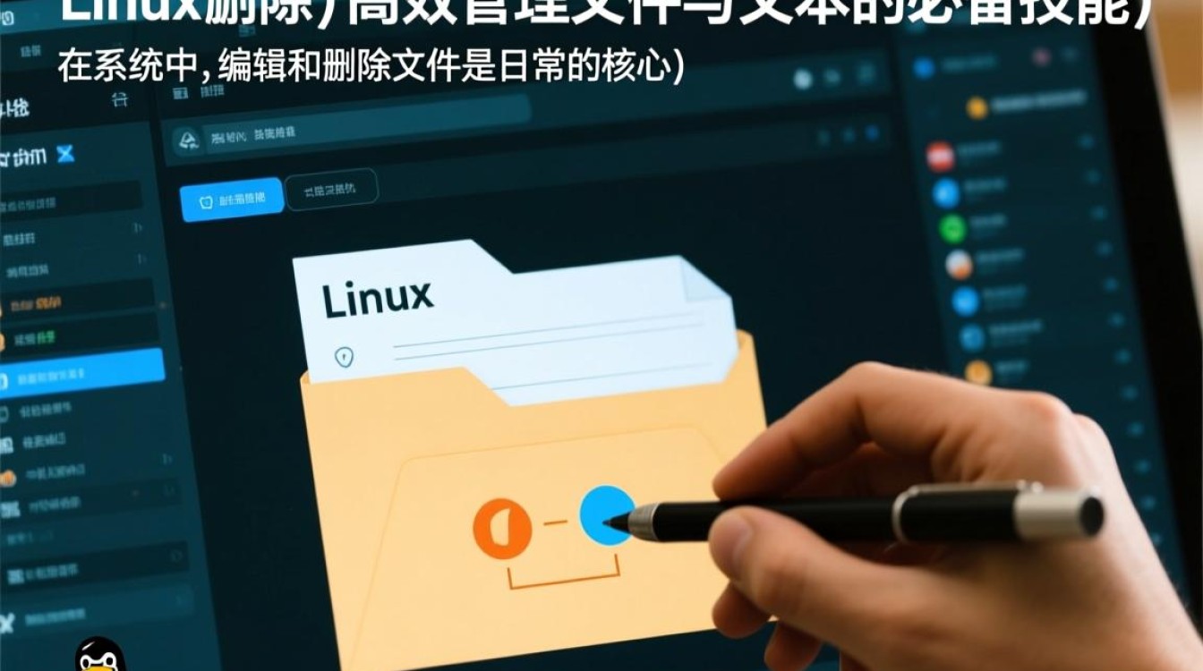 Linux下编辑删除文件命令有哪些？