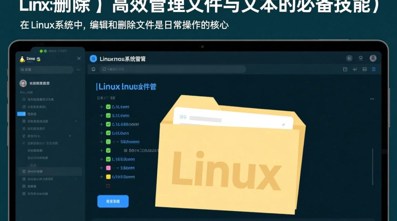 Linux下编辑删除文件命令有哪些？