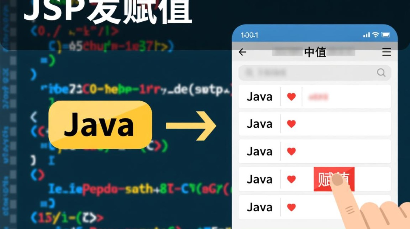 jsp 怎么java赋值