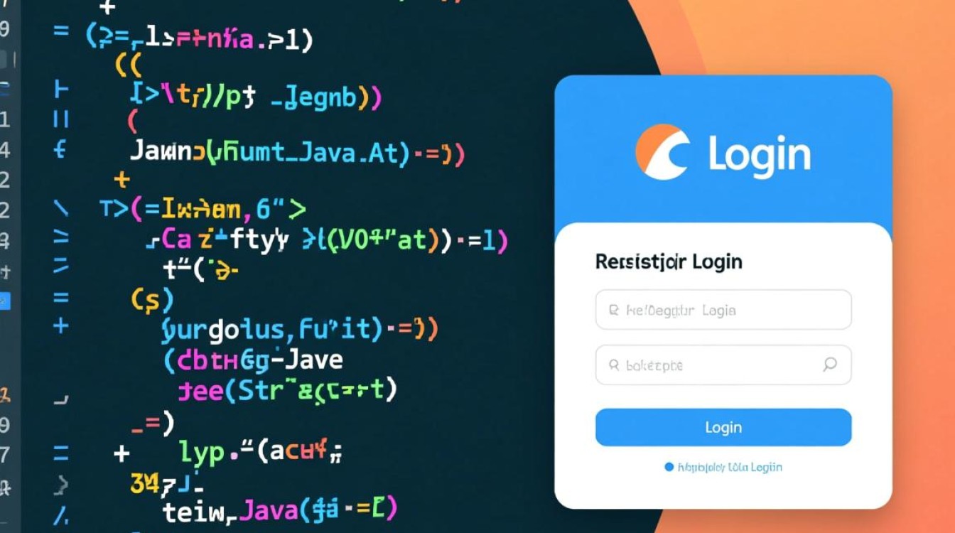 简单的注册登录java代码怎么写