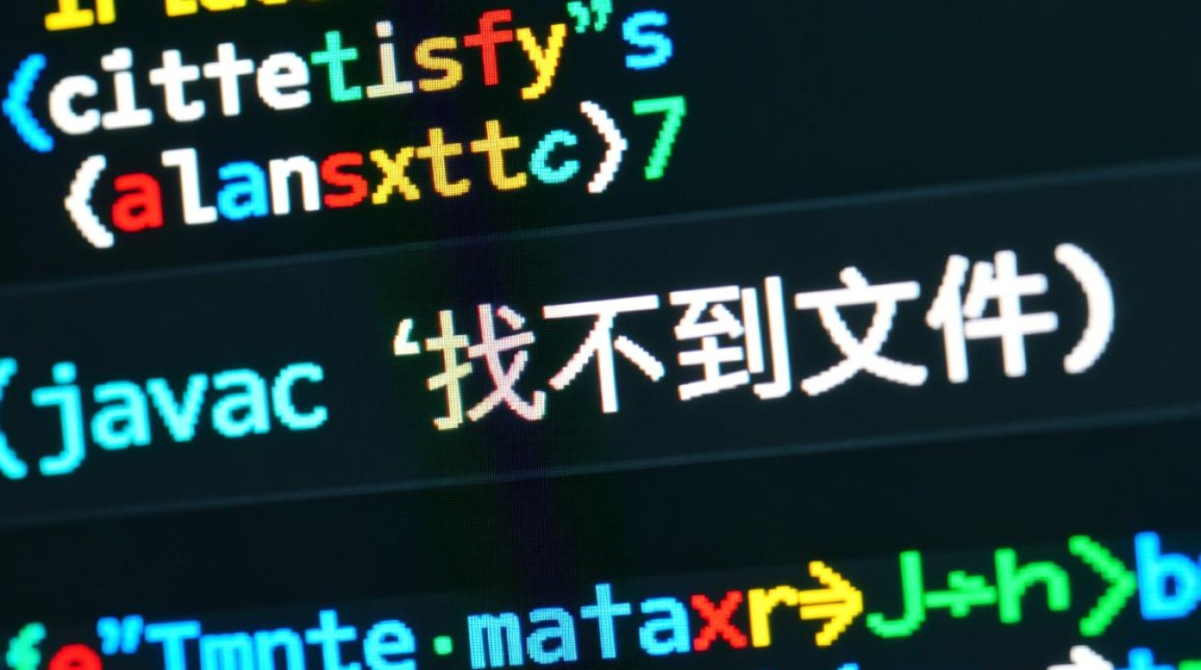 javac找不到文件怎么回事