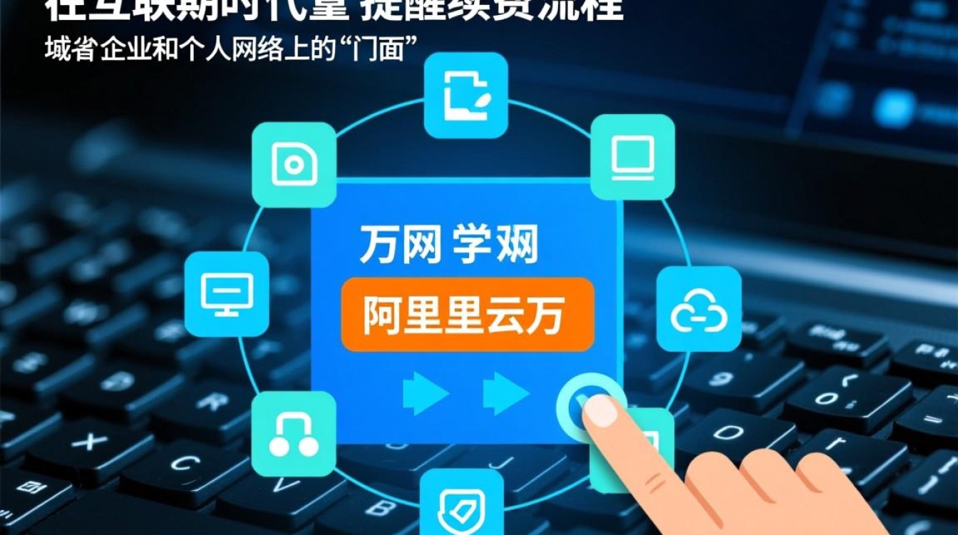 万网域名到期后如何在线续费及注意事项？