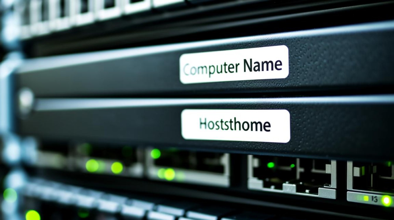 如何查看服务器的计算机名称？命令是什么？