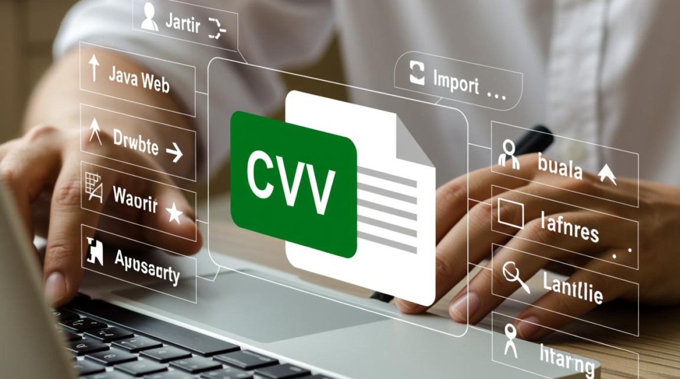 Java Web导入CSV文件后，如何正确打开并解析数据内容？