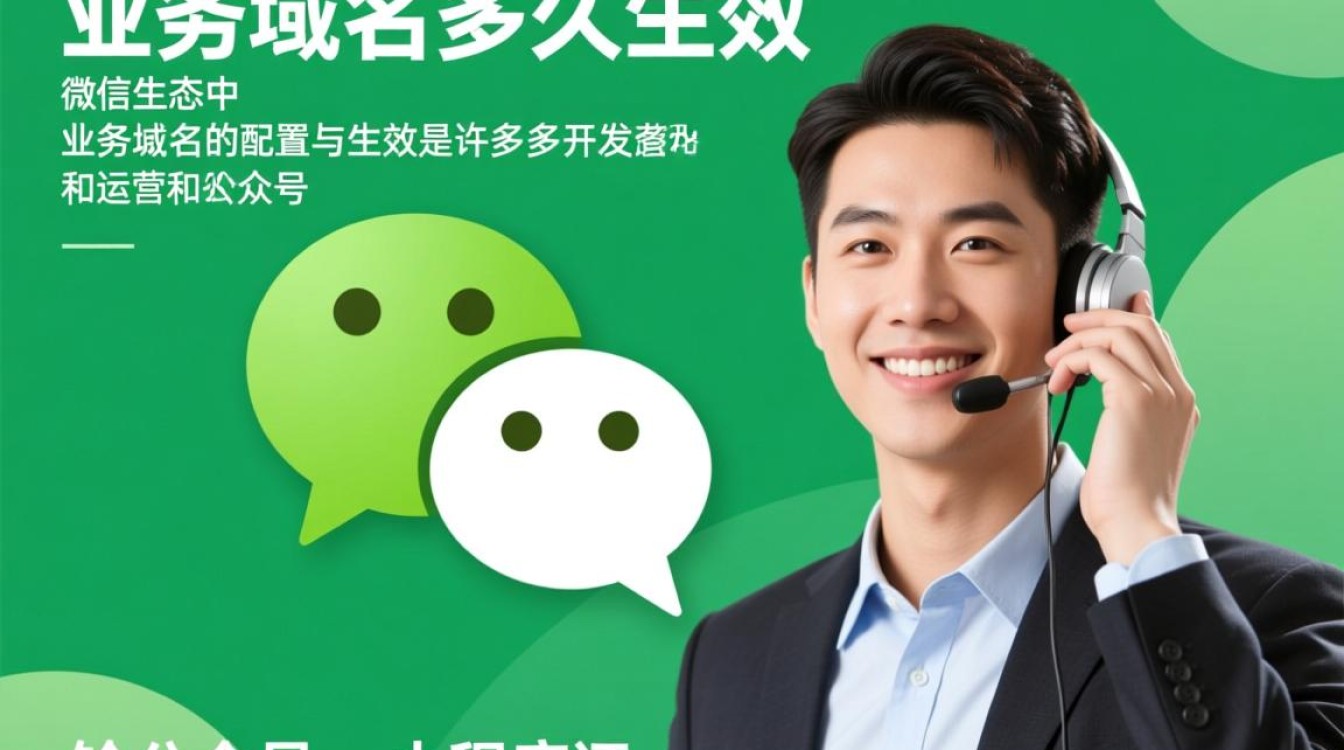 微信业务域名提交后多久能生效？