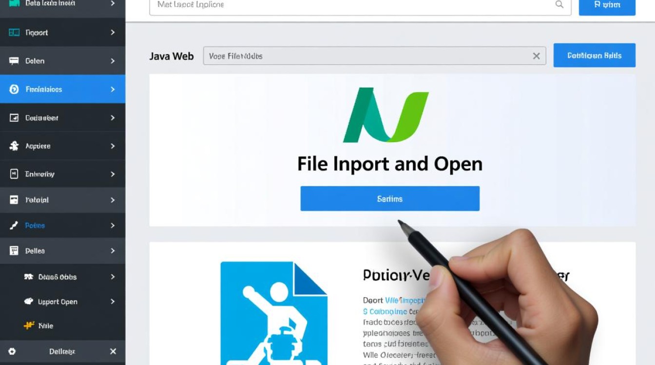 Java Web导入文件后，如何正确打开文件内容？