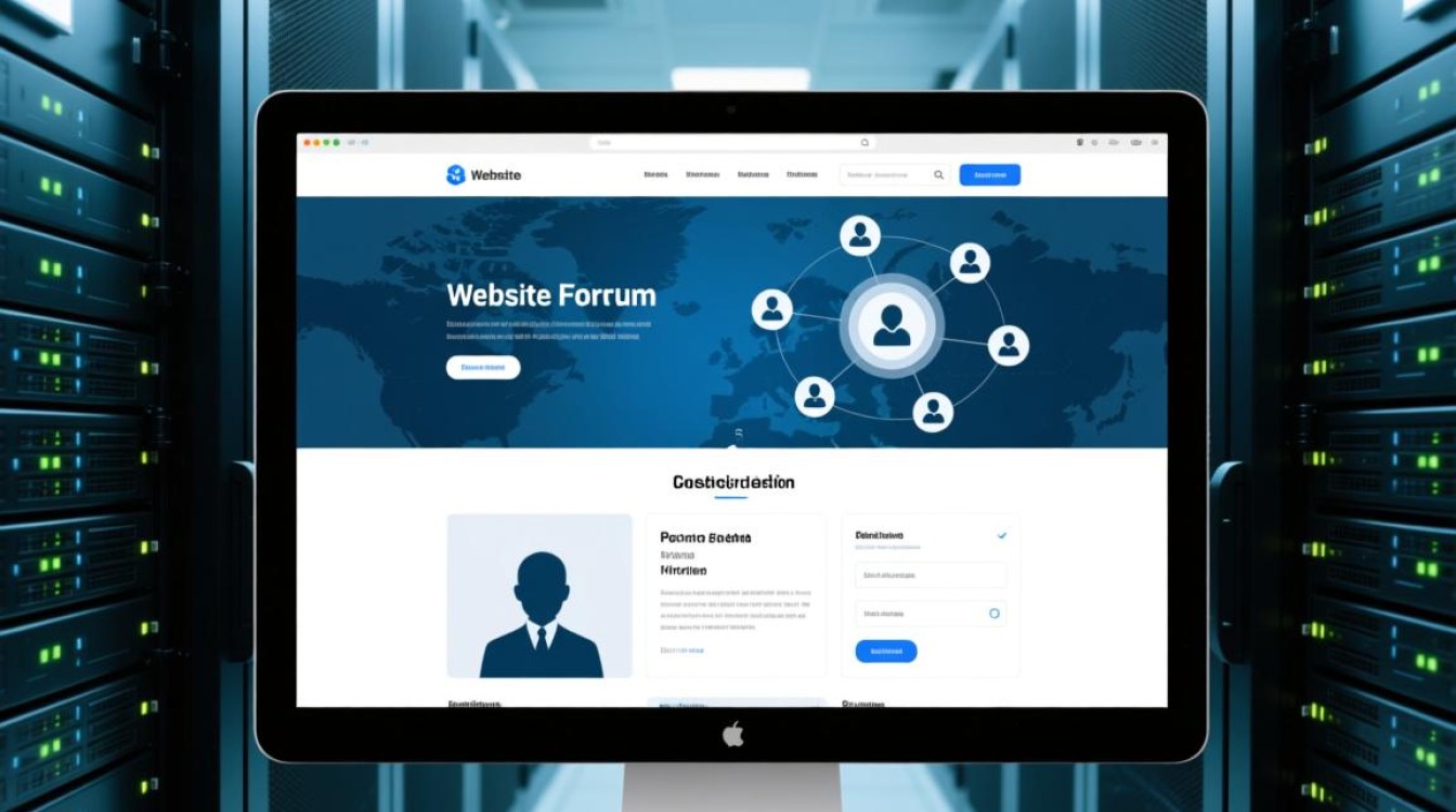 服务器架网站和论坛