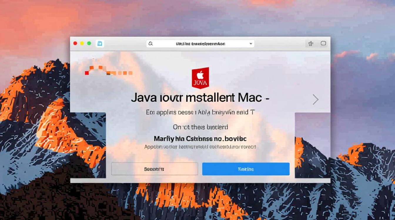 mac系统如何正确打开java程序？