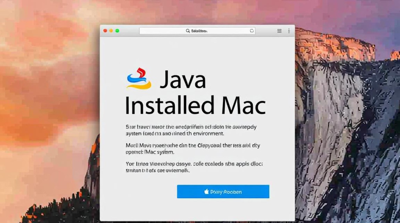 mac系统如何正确打开java程序？