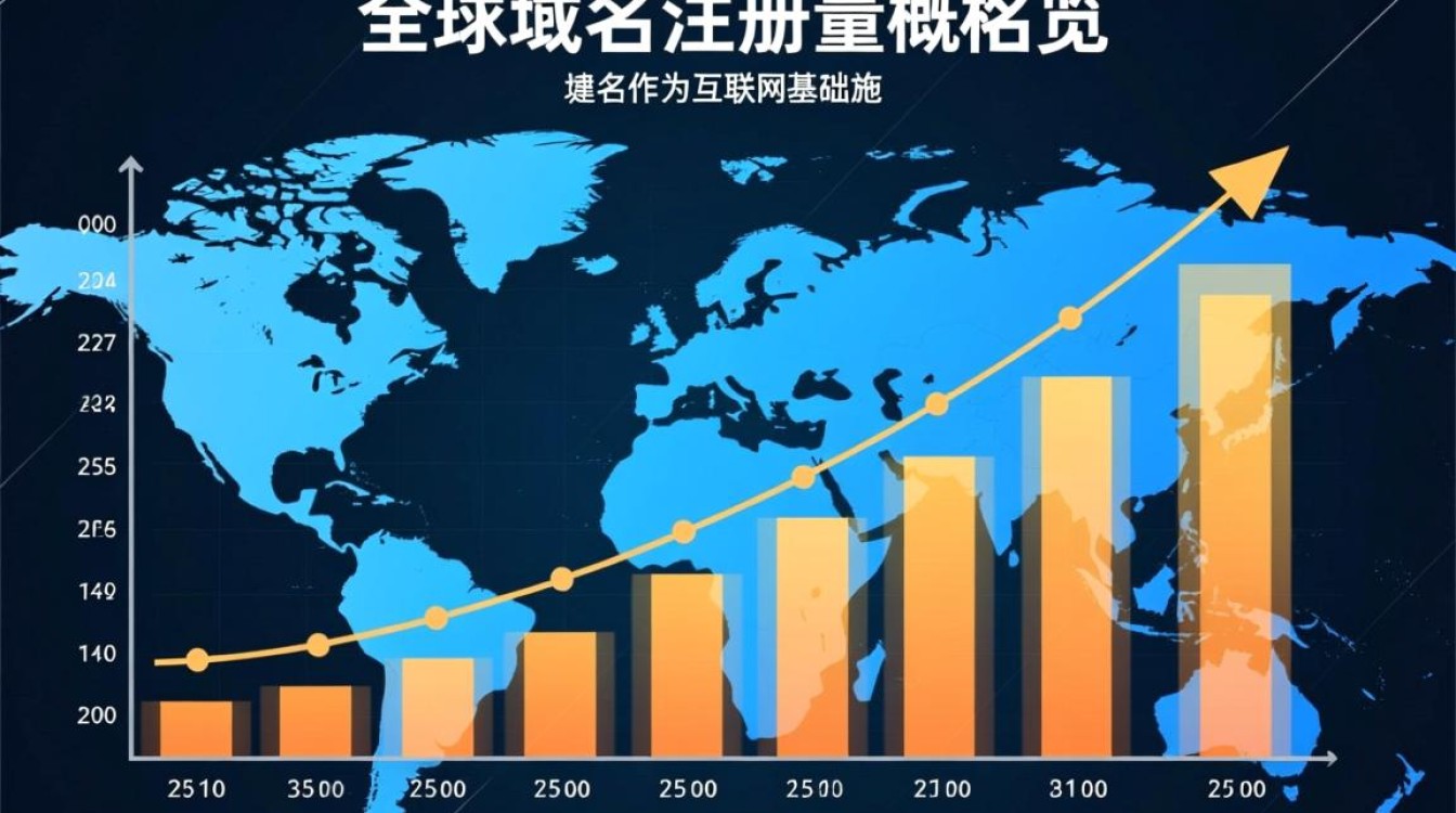 全球域名注册量排名-好主机测评网