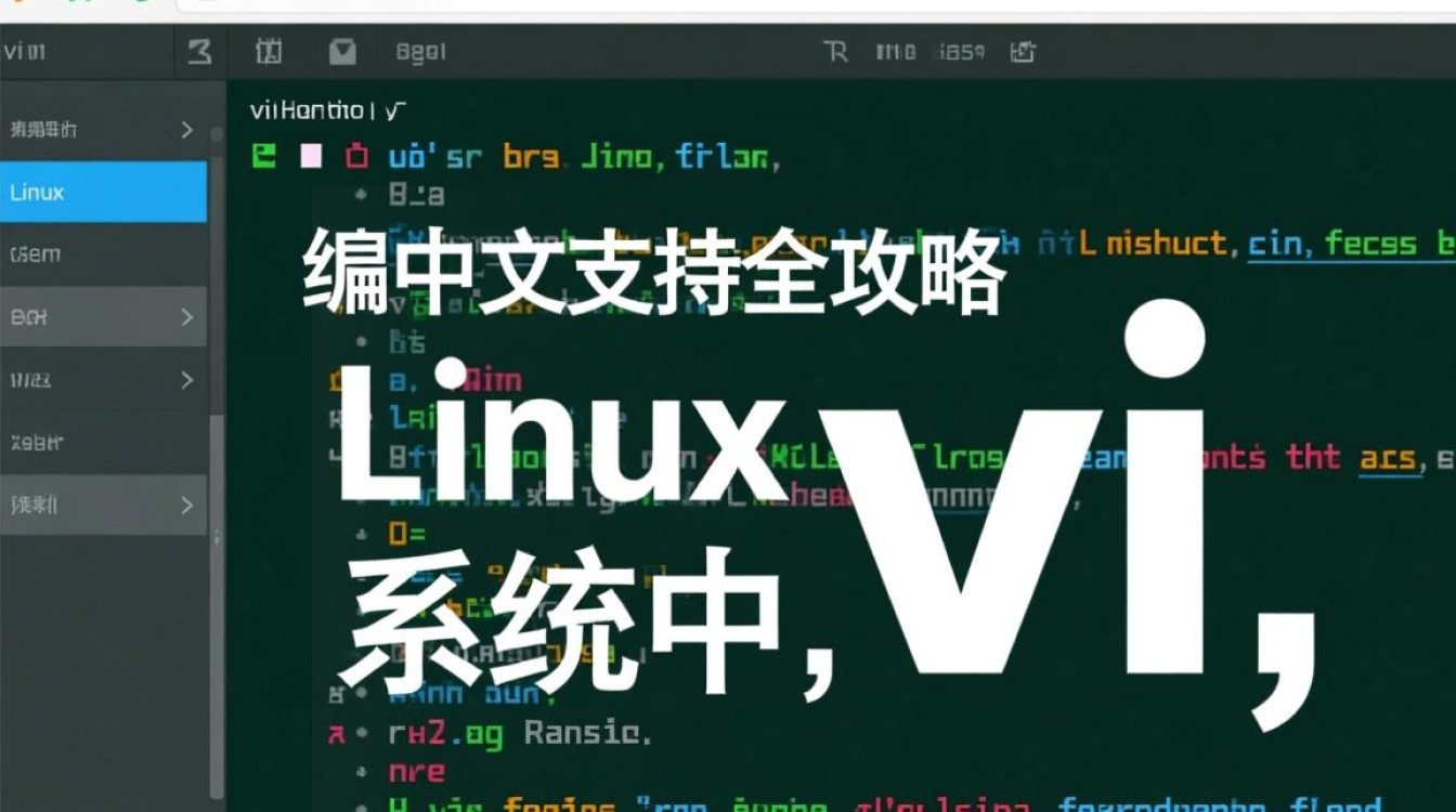 Linux vi 编辑器中文显示乱码怎么解决？