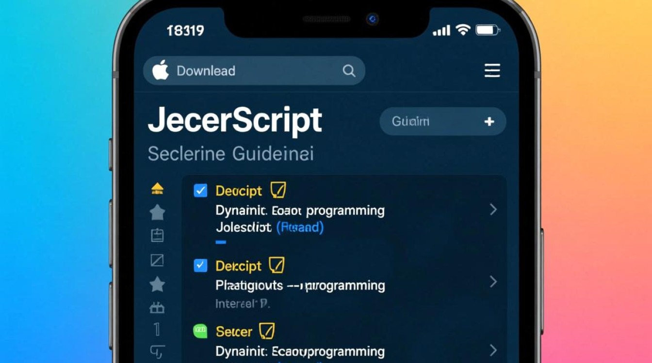 苹果设备如何下载并运行JavaScript代码？