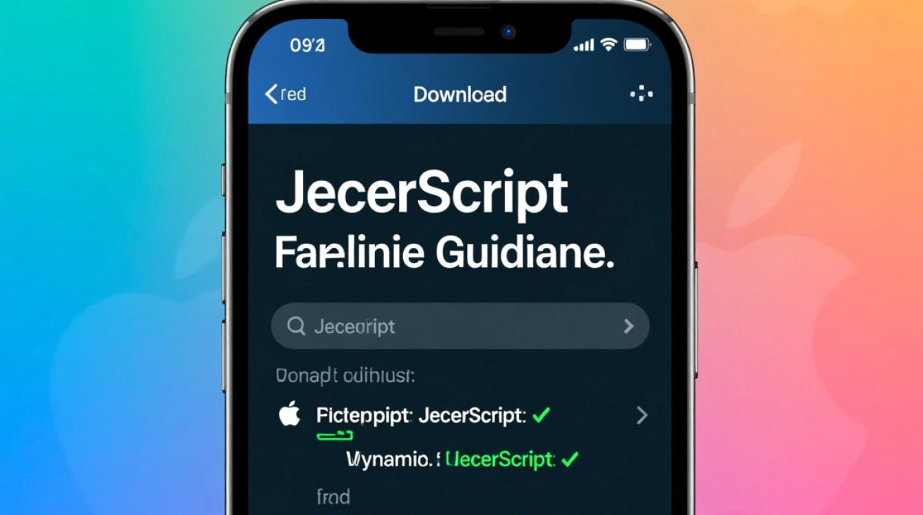 苹果设备如何下载并运行JavaScript代码？