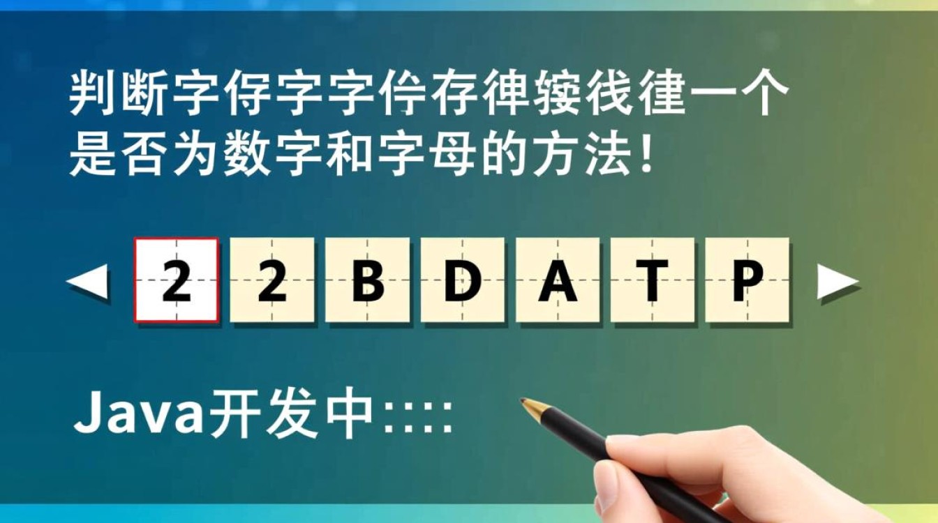 Java如何判断字符串仅含数字和字母？