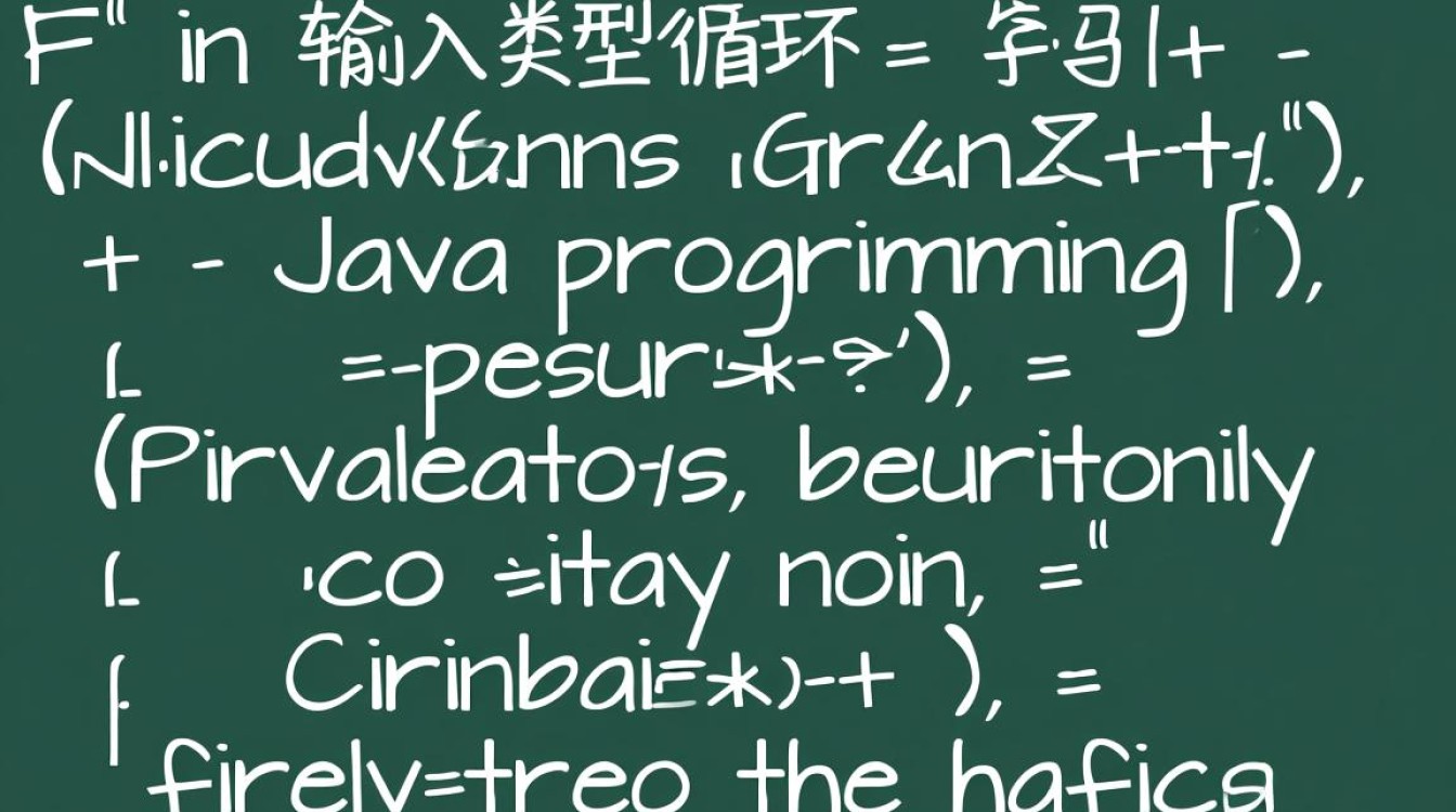 java输入类型循环语句怎么写