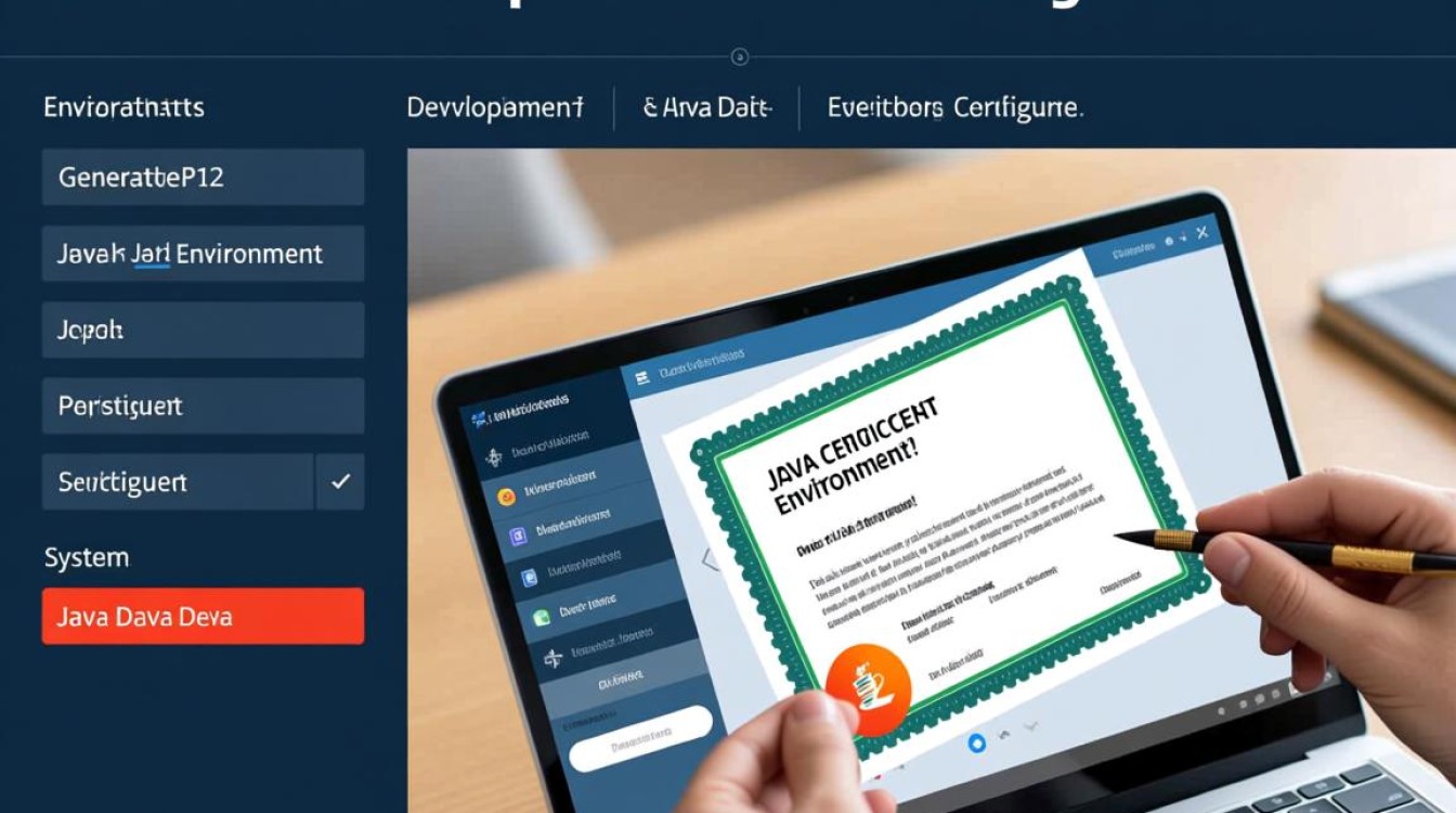 java p12证书怎么生成