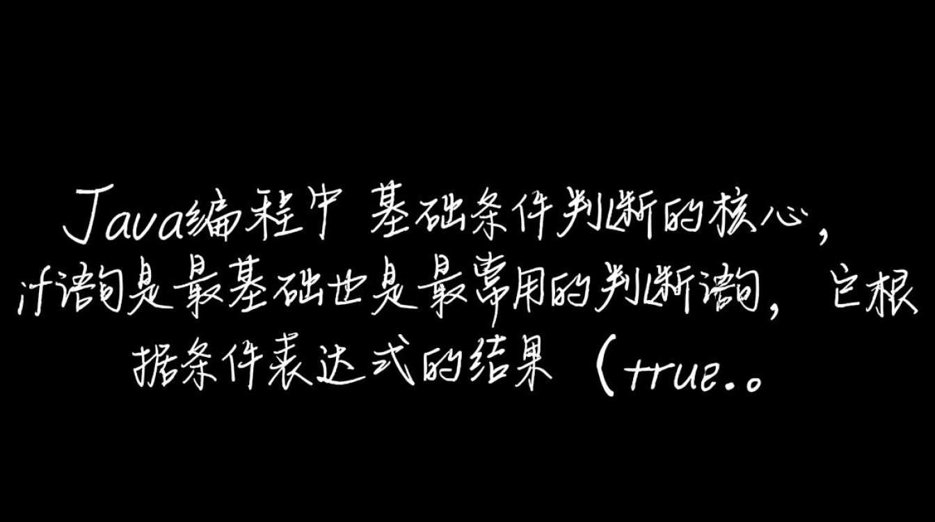 java判断语句怎么写-好主机测评网