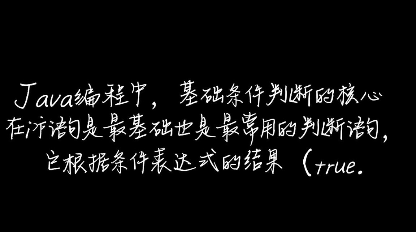 java判断语句怎么写