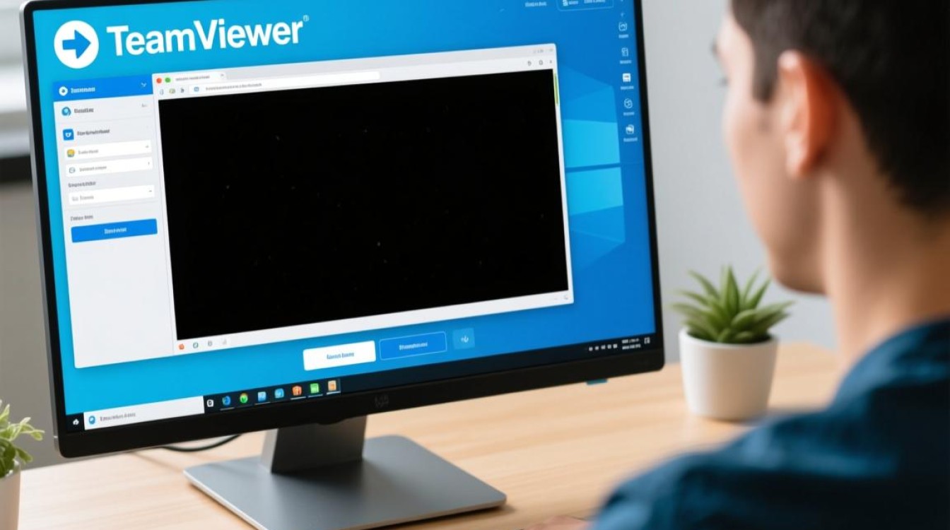 虚拟机TeamView远程连接黑屏,是什么原因导致的?如何解决? 虚拟机TeamView远程连接黑屏,是什么原因导致的?如何解决?
