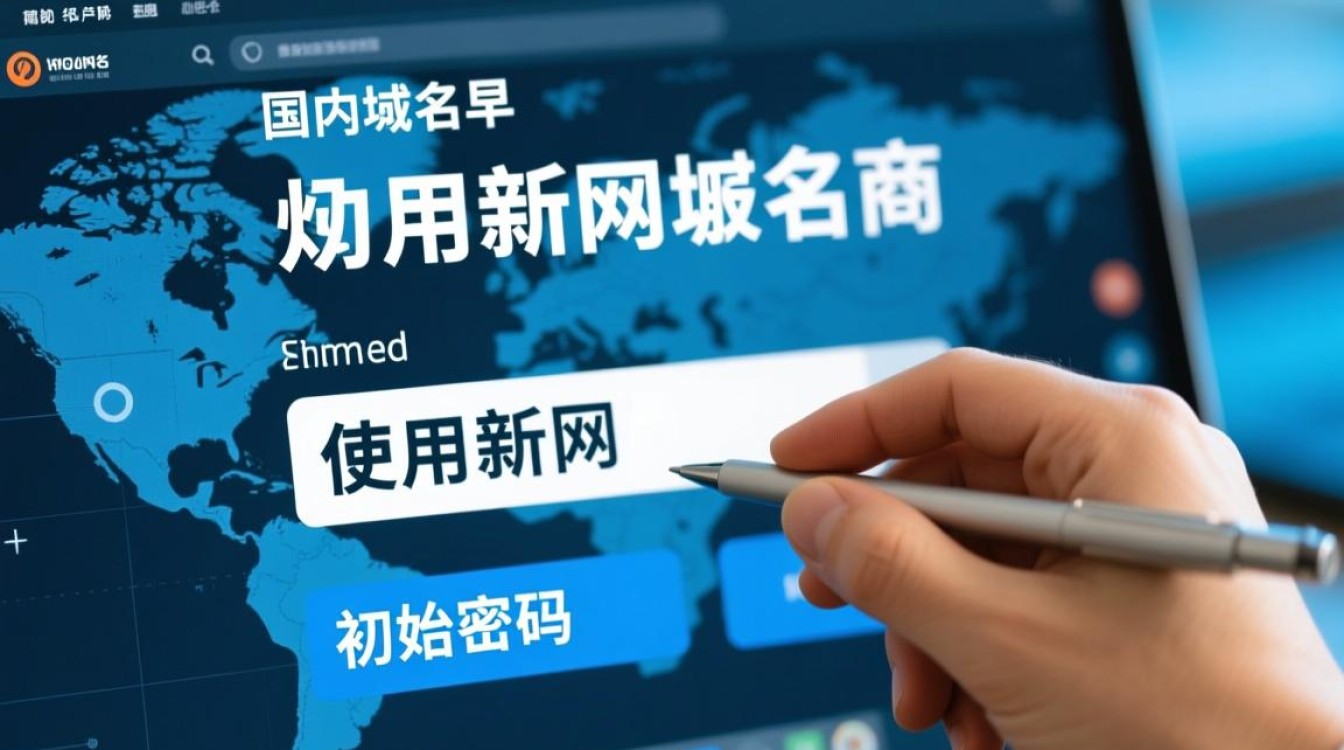 新网域名初始密码是什么？如何获取或修改新网域名的初始密码？