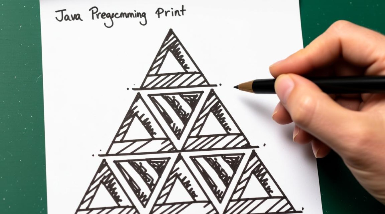 java怎么打印三角形