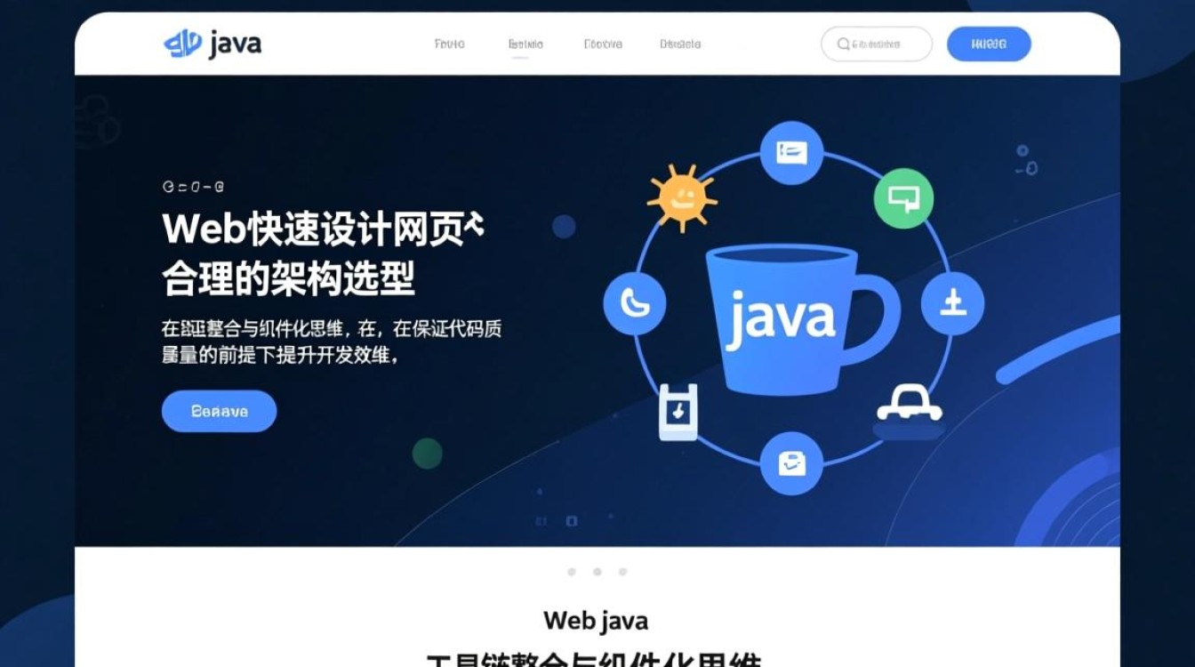 java web怎么快速设计网页