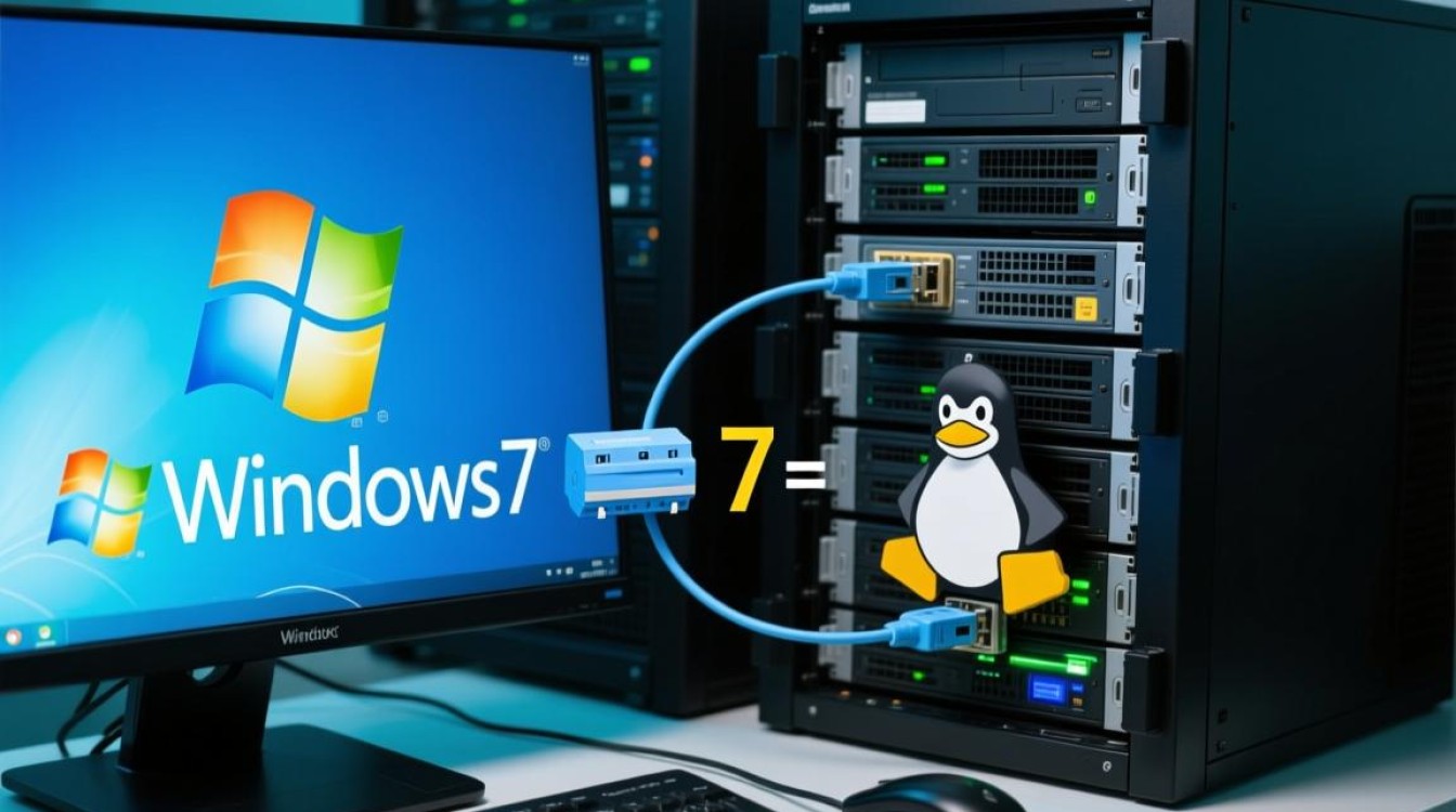 win7 远程 linux