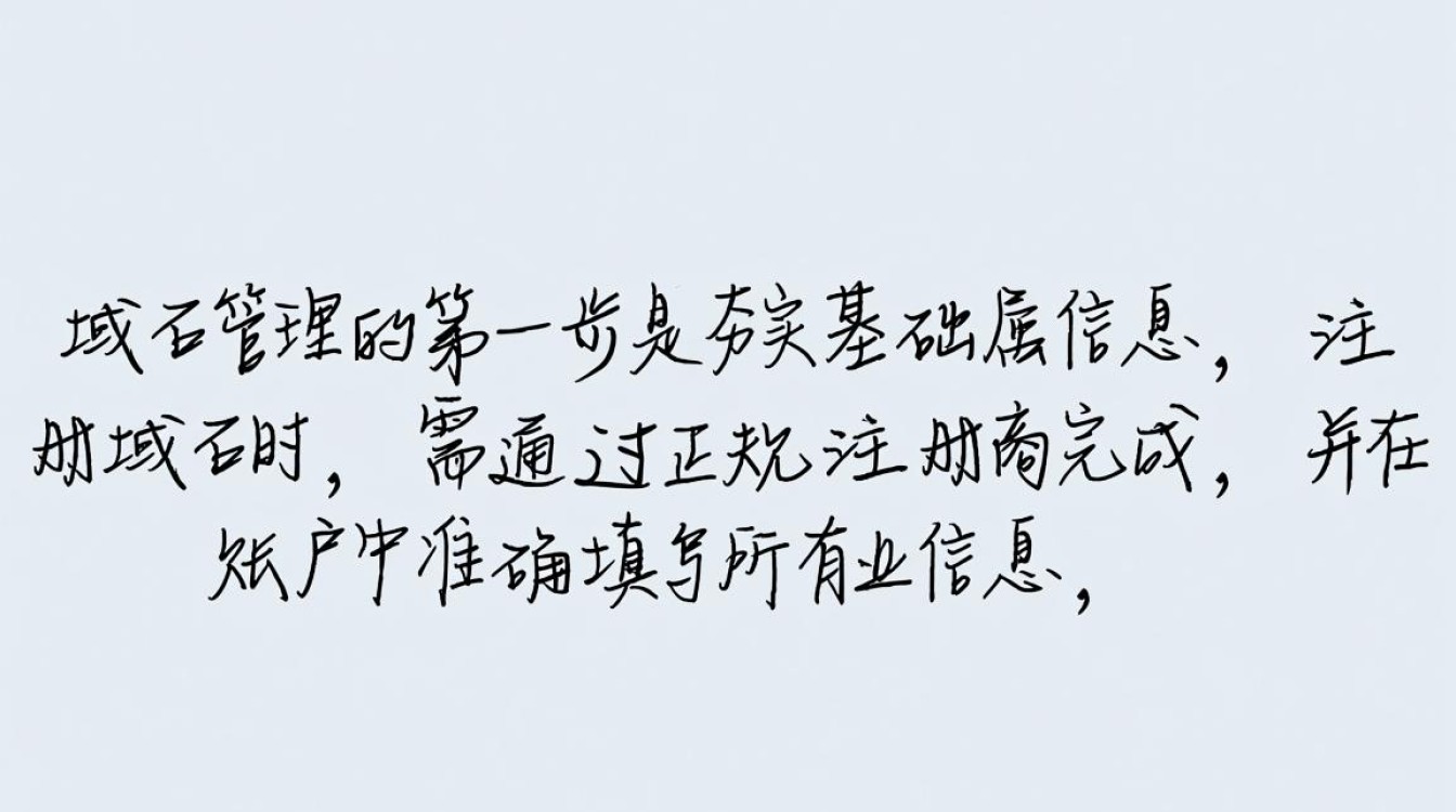 怎么管理自己的域名