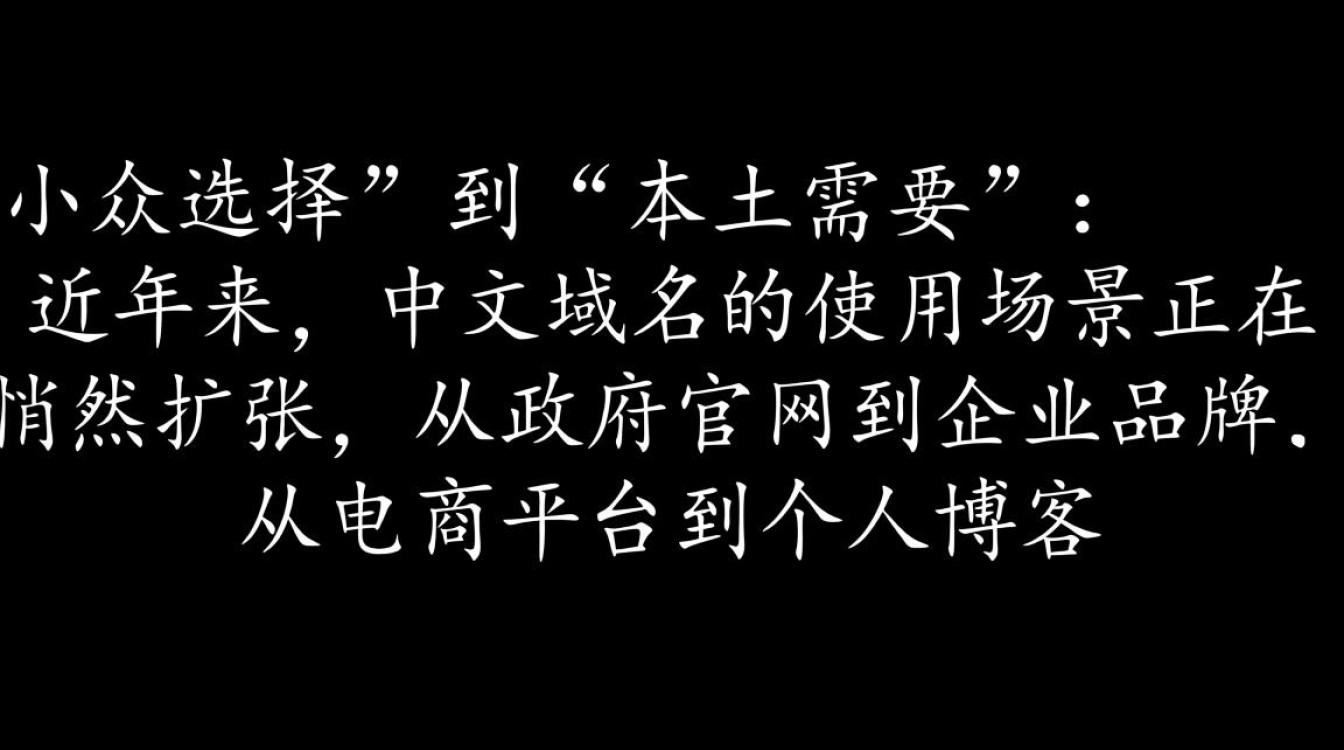 中文域名会火吗