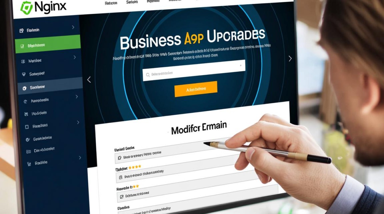 nginx 改域名-好主机测评网