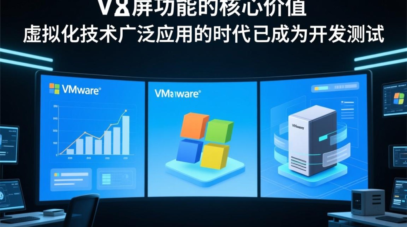 vmware虚拟机如何实现分屏显示到多个显示器？