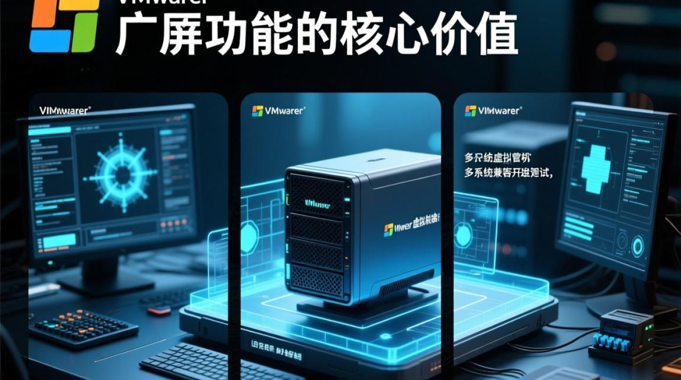 vmware虚拟机如何实现分屏显示到多个显示器？