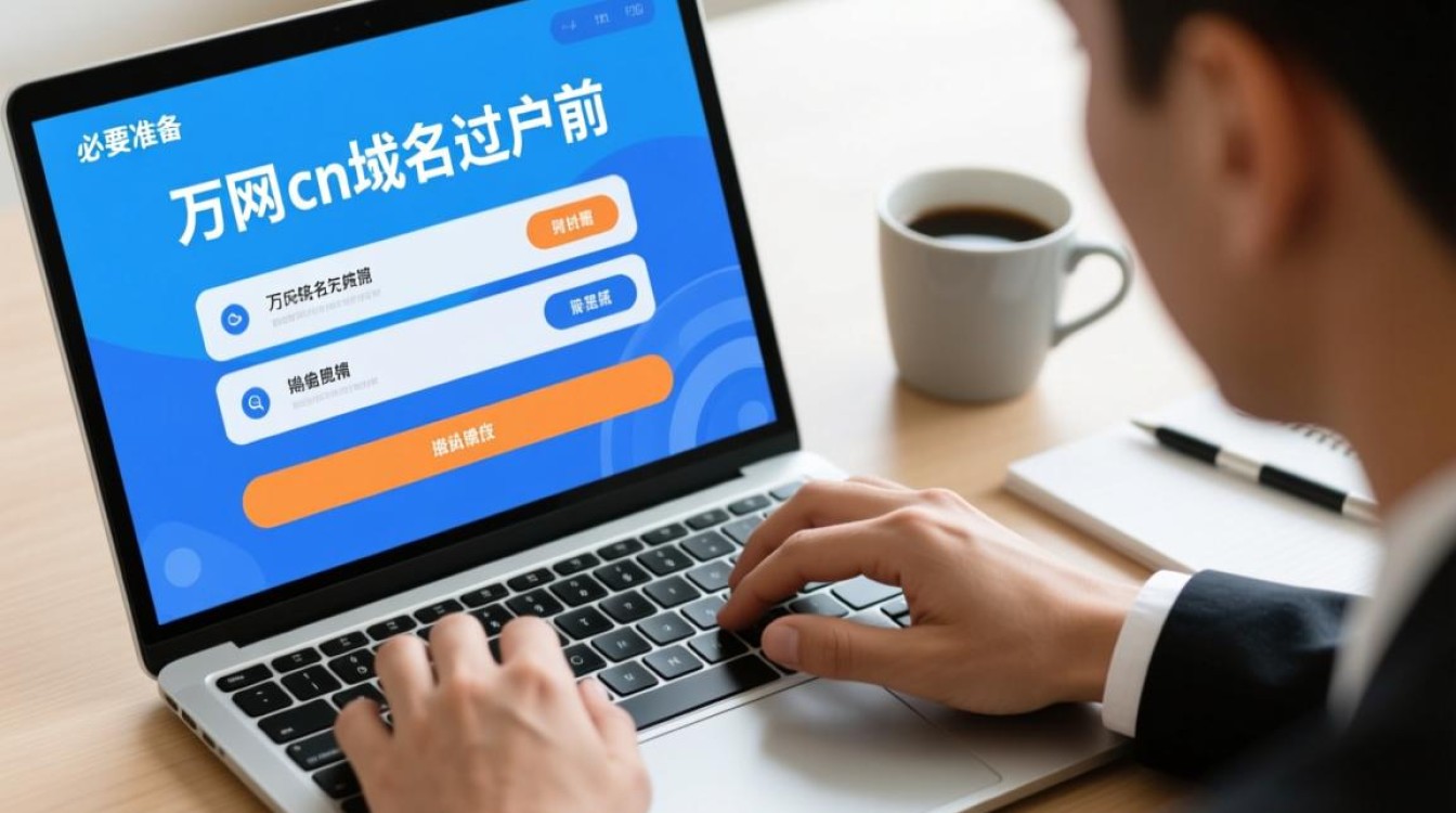 万网cn域名过户