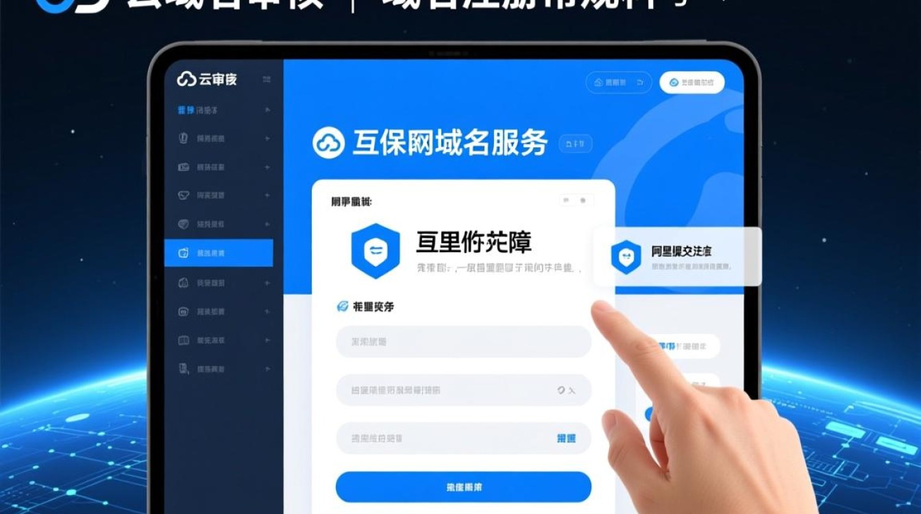 阿里云域名审核中