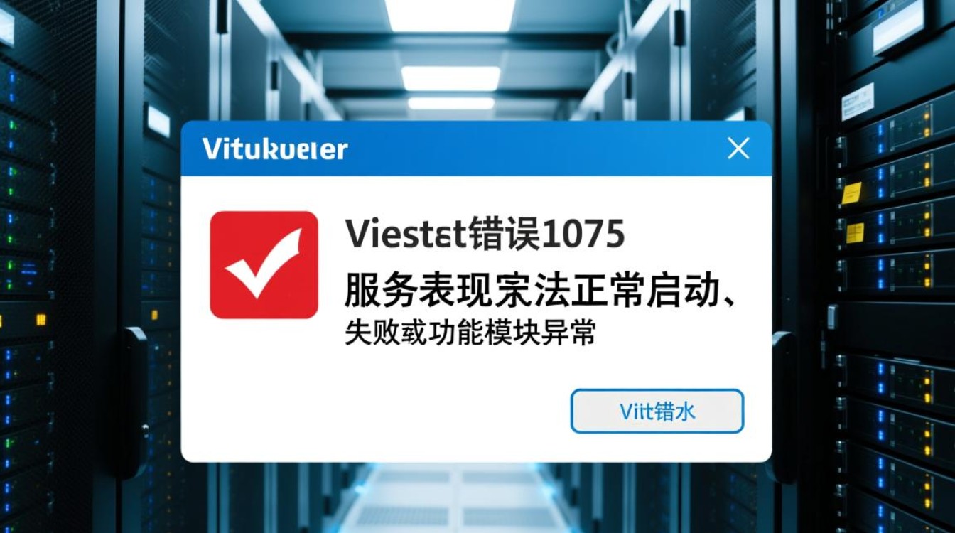 虚拟机错误1075怎么办?启动失败原因及解决方法详解 虚拟机错误1075怎么办?启动失败原因及解决方法详解