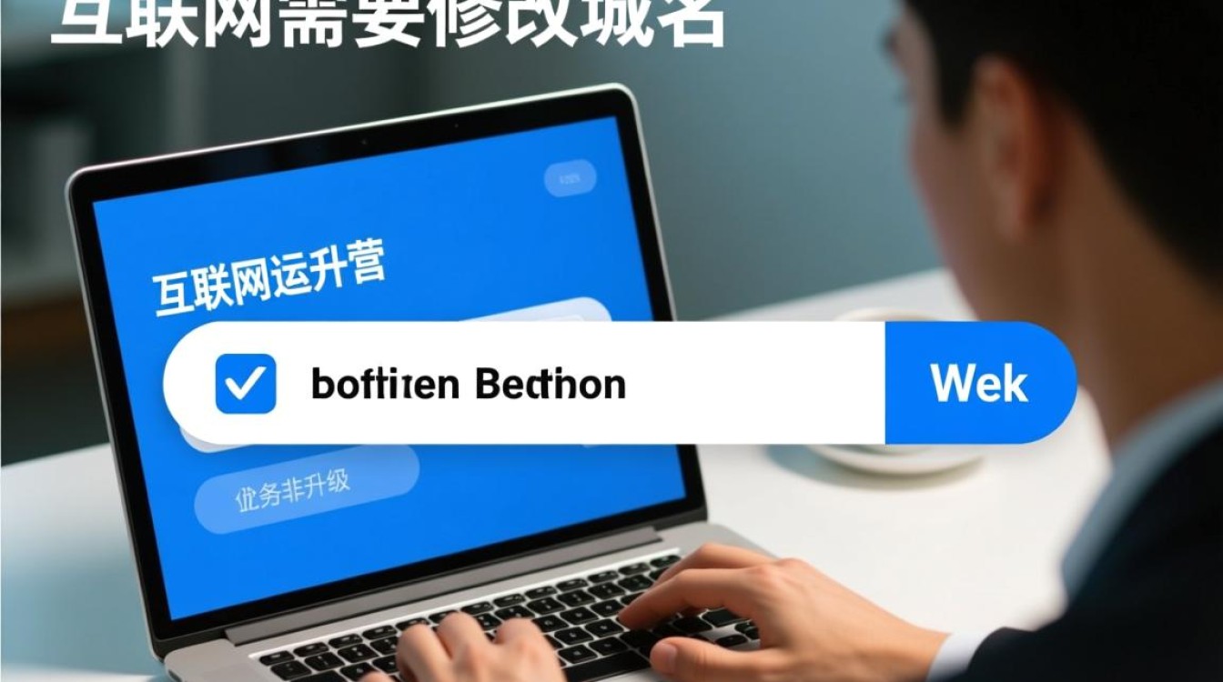 修改用户域名时如何确保旧域名的流量正确重定向到新域名？
