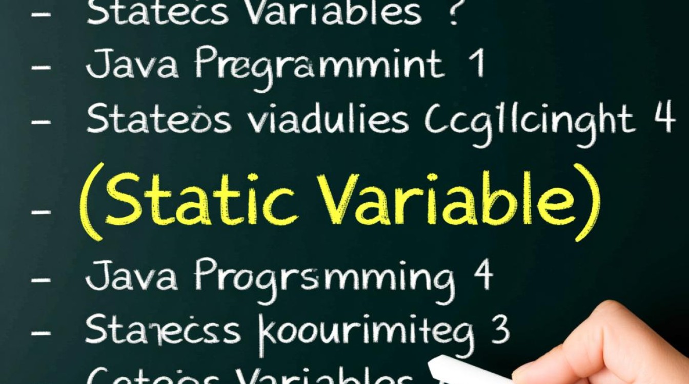 java 怎么定义静态变量