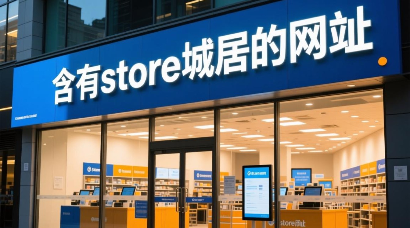 含有store域名