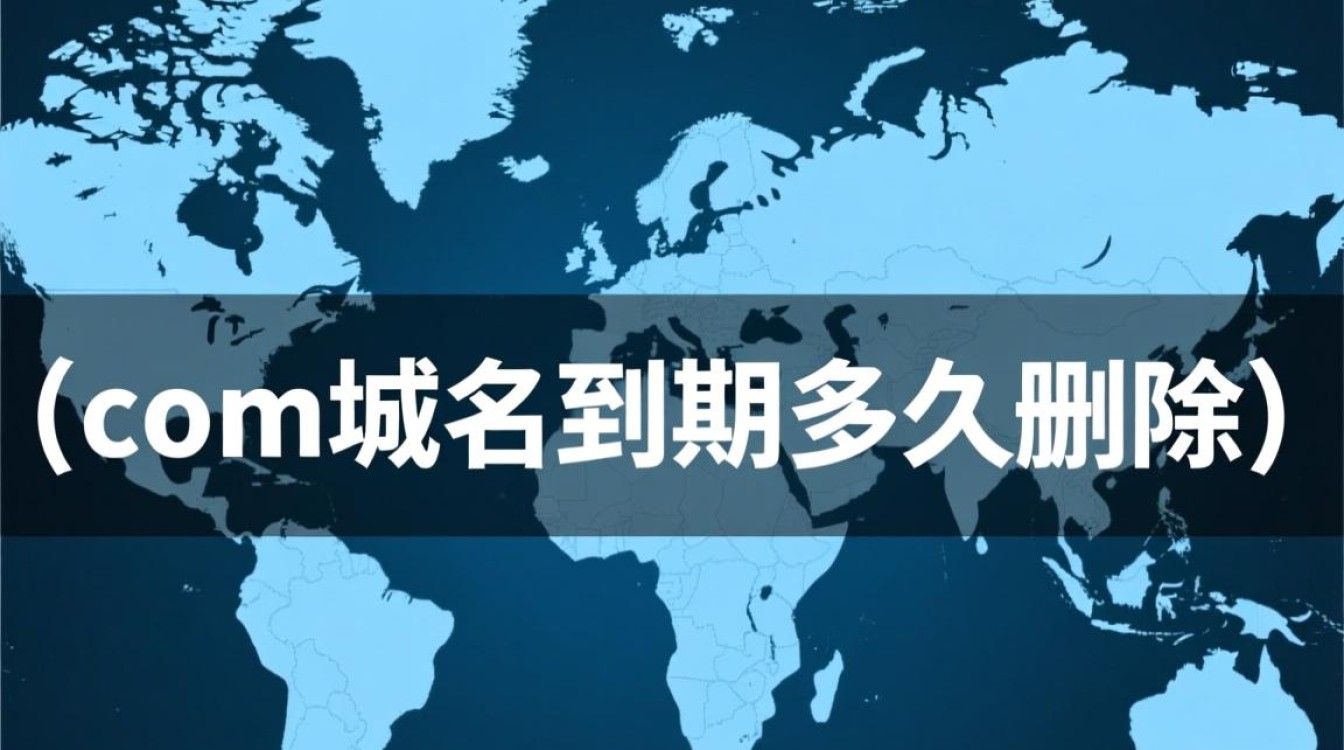 com域名到期后多久会被删除？具体删除周期是多久？