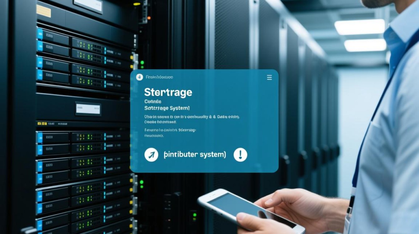 分布式存储系统ping后显示一般故障