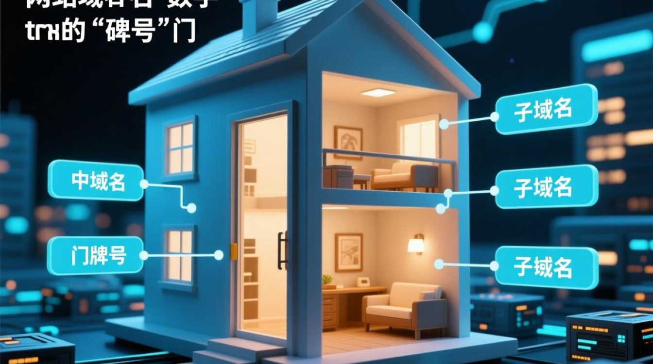 网站域名的子域名怎么看