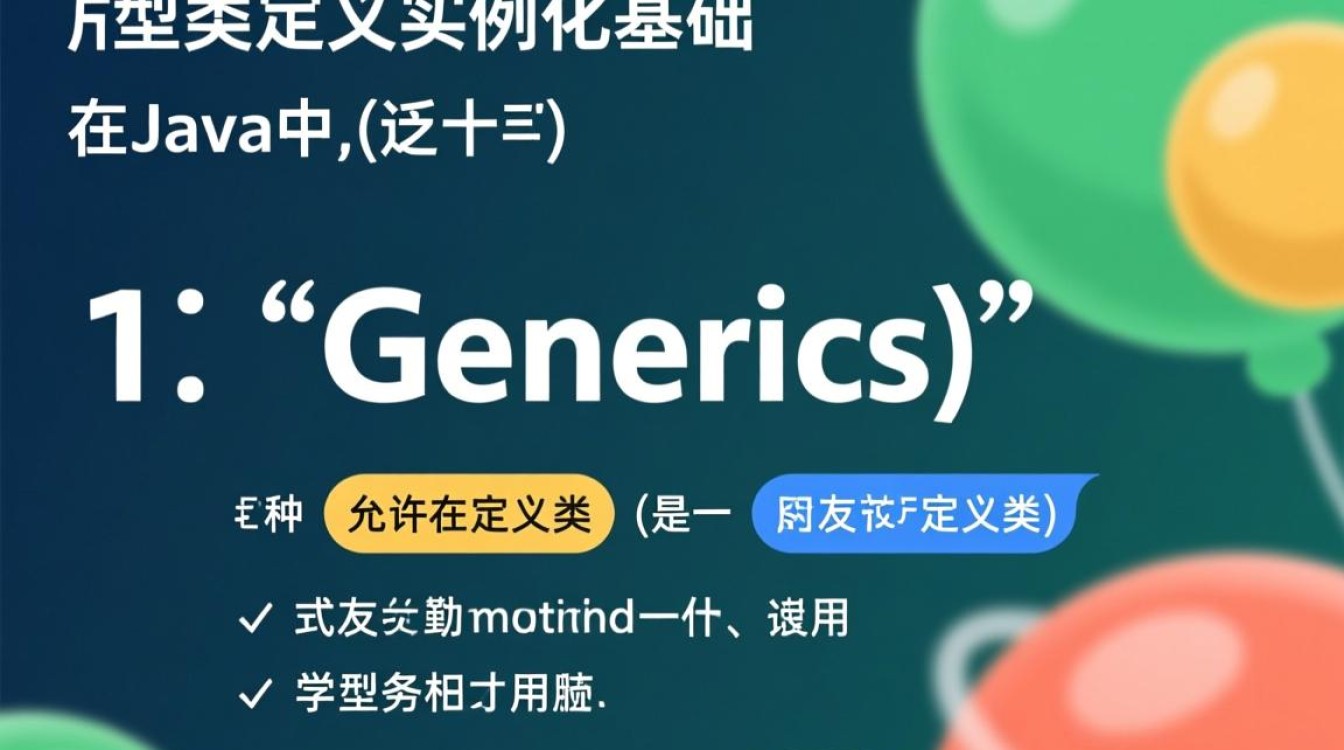 java 类泛型怎么实例化