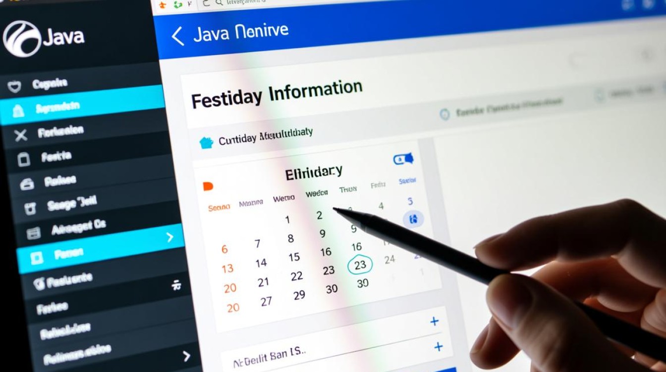 Java如何具体实现动态获取当前日期对应的节日信息？