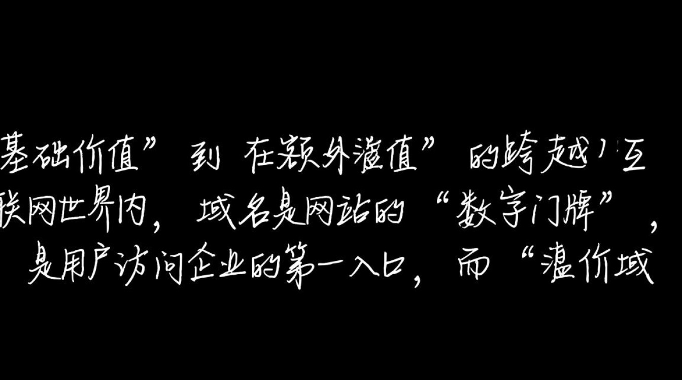 溢价域名什么意思？为什么有些域名会溢价？溢价体现在哪里？