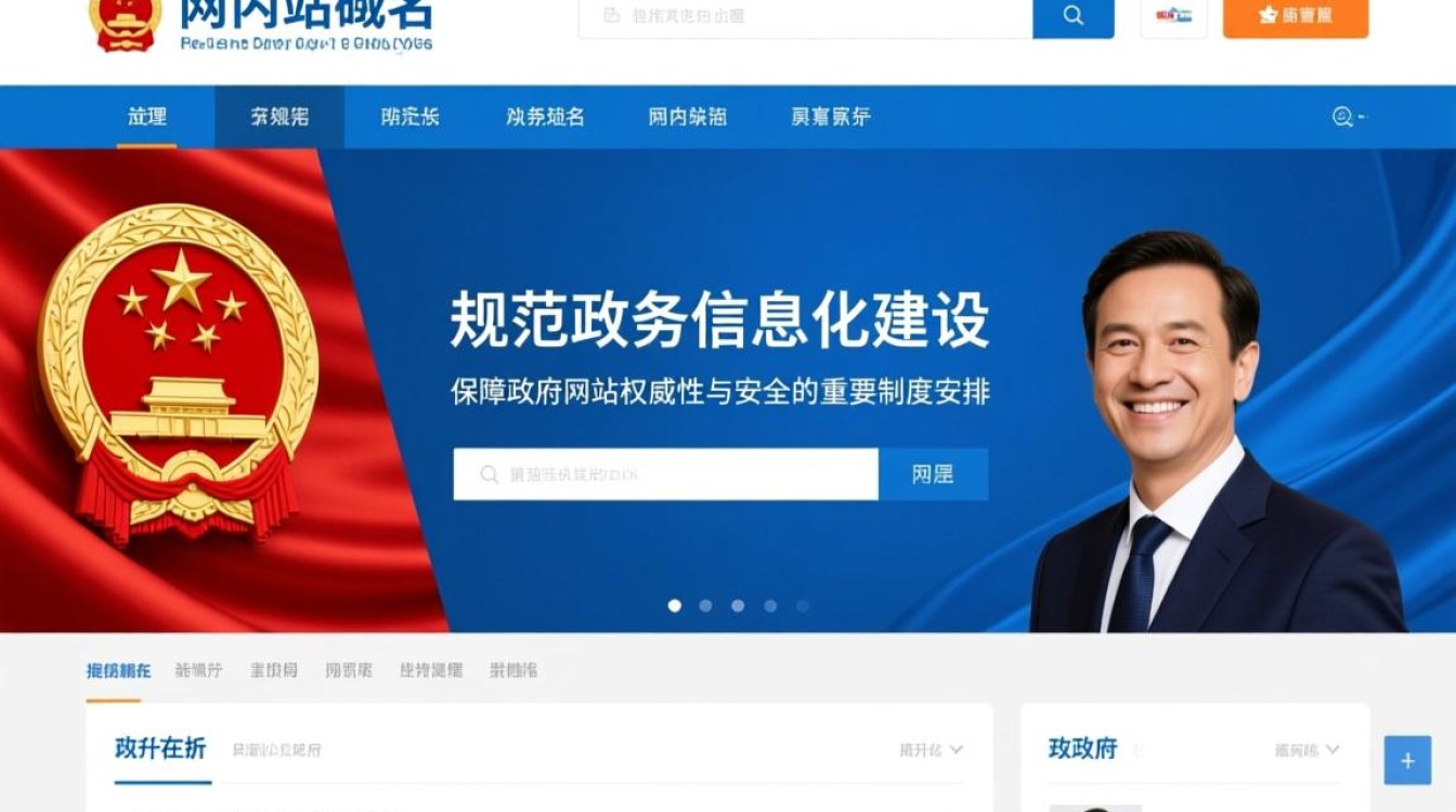 政府网站域名规定