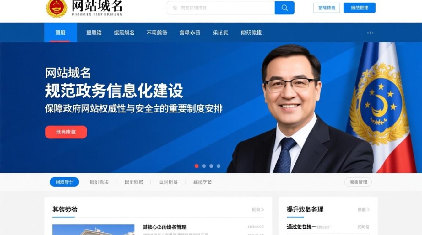 政府网站域名规定